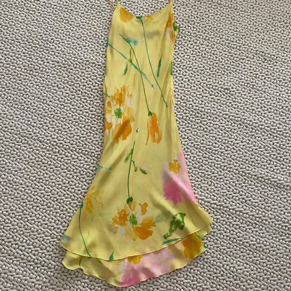 Ralph Lauren Black Label 100% silk slip dress size 2